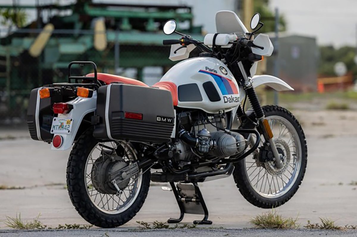 GUILOY - BMW R80G/S Paris-Dakar - Moto Miniature - Bon état (sans Carénage Tête Fourche)